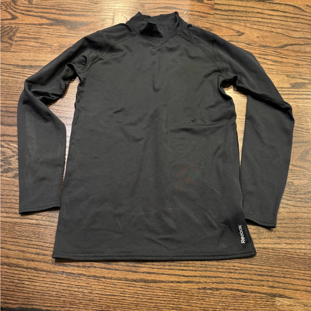 Reebok Black Long Sleeve Spoedwick lined top